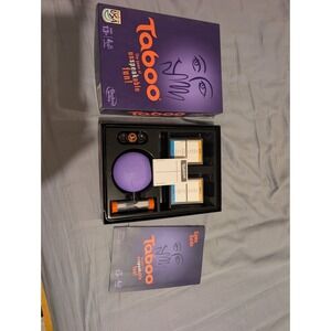 Taboo The Game of Unspeakable Fun Hasbro Gaming 2013 Edition, Used